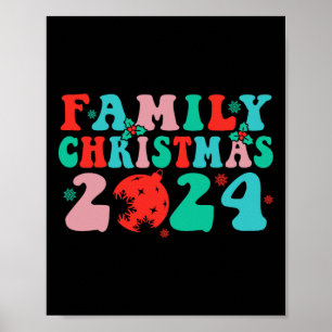 Poster Natal da Família 2024 Matchin da Praça de Natal