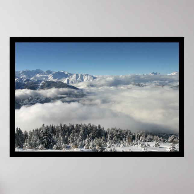 Poster Natal da Floresta Cloud (Frente)