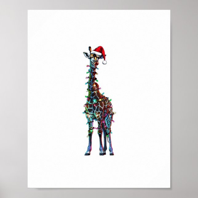 Poster Natal da Girafa  _1 (Frente)