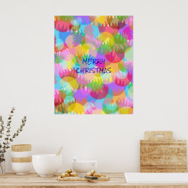 POSTER NATAL DE MERCADORIAS PERSONALIZADO E COM COR ESPAR
