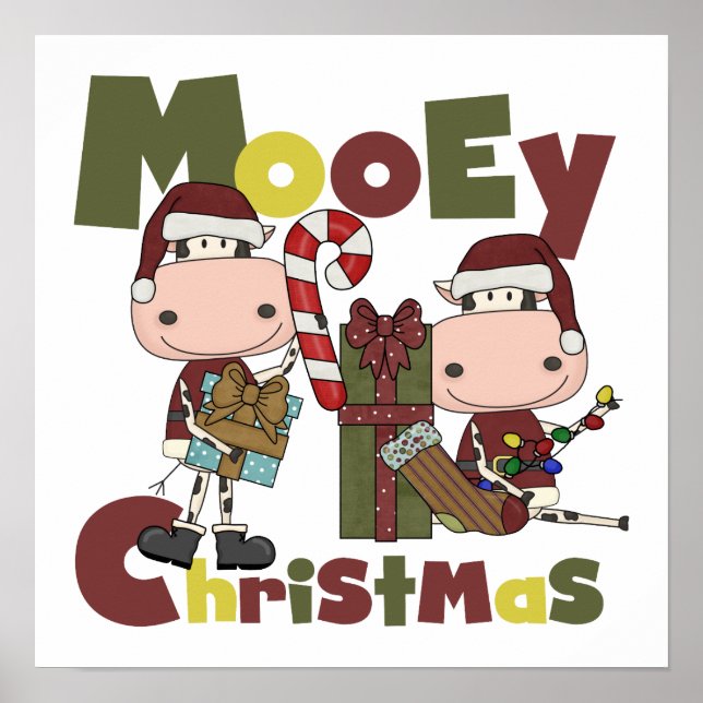 Póster Natal de Mooey (Frente)