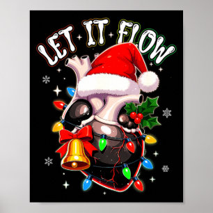 Poster Natal Deixe Eu T Fluir Anatomia Coração Coração En