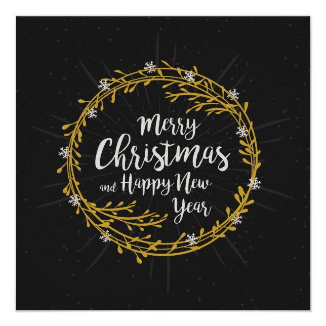 Póster Natal Deseja poster (Frente)