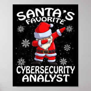 Poster Natal do Analista de Segurança Cibernética Favorit