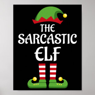 Poster Natal do Grupo de Correspondência Familiar do Elf 