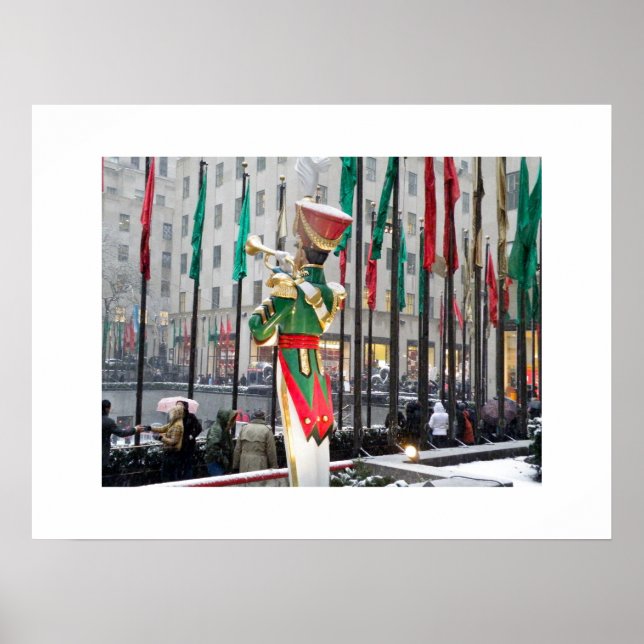 Poster Natal do Rockefeller Center (Frente)