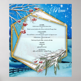 Poster Natal e Ano Novo de 2024