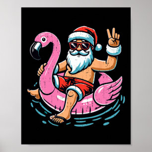 Poster Natal Em Julho Camisas Meninos Papais noeis Flamin