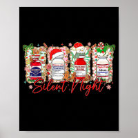 Natal Engraçado Enfermeira Noite Silenciosa Humor 