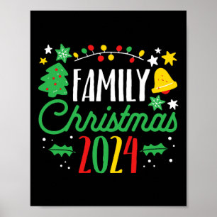 Poster Natal Familiar 2024 Papais noeis de presentes coin
