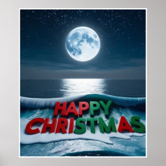 Poster Natal iluminado