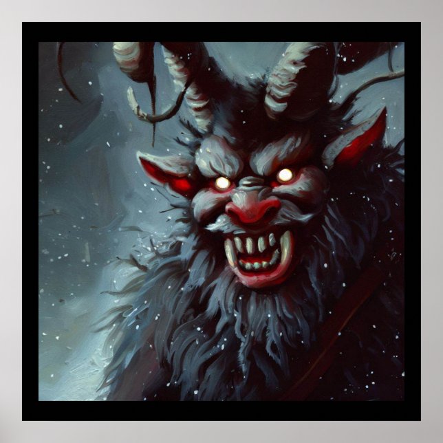 Poster Natal Krampus 2 (Frente)
