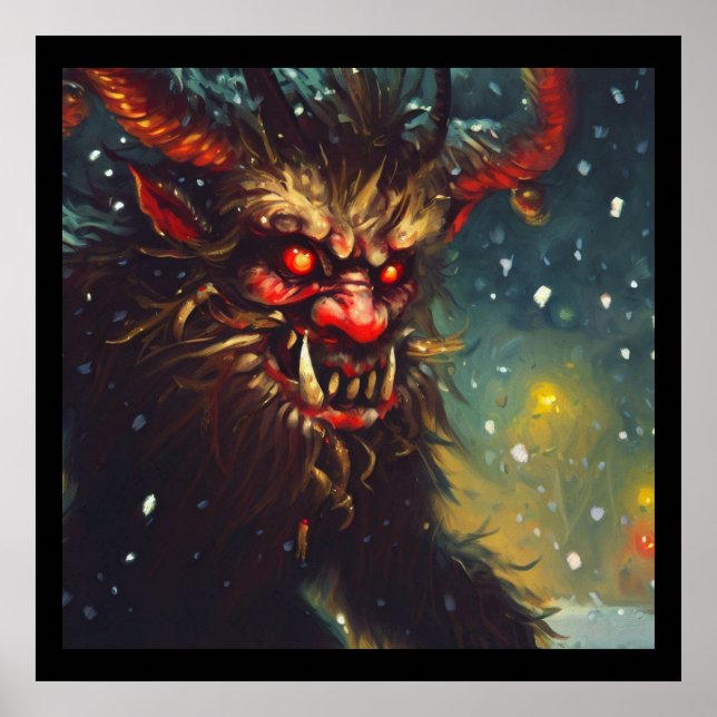 Poster Natal Krampus 4 (Frente)