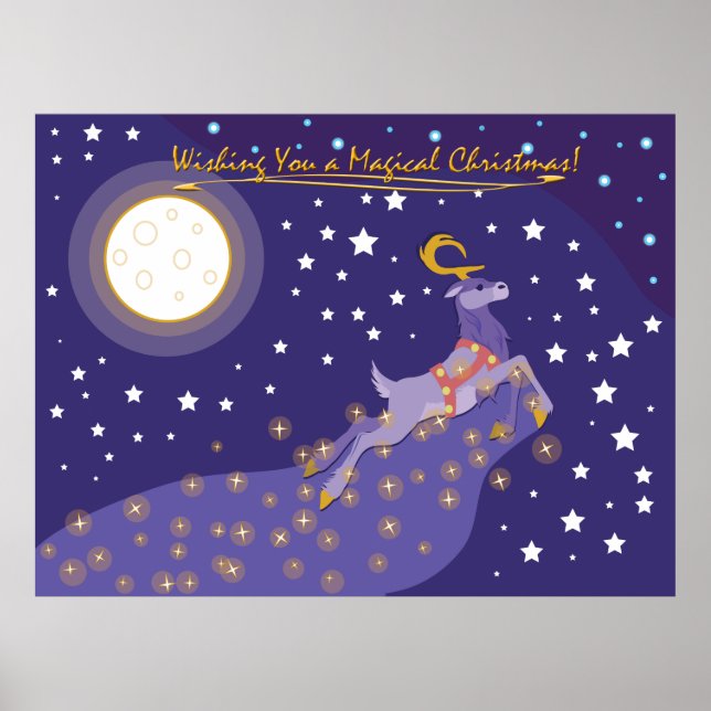 Póster Natal mágico (Frente)