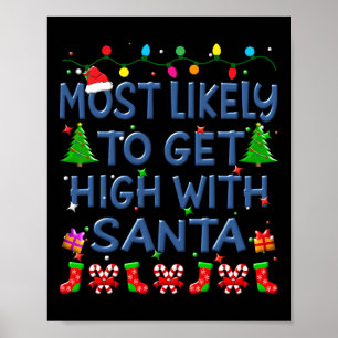 Poster Natal Mais Provável Para Se Encolher Com A Família