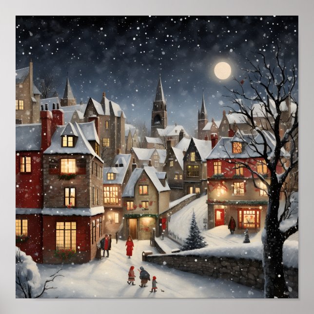 Poster Natal na Cidade (Frente)