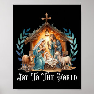 Poster Natal Natividade Cristã Nascimento De Jesus Alegri