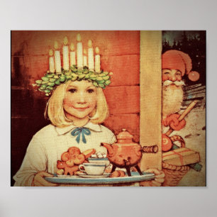 Póster Natal Nisse e dia Karin de Lucia
