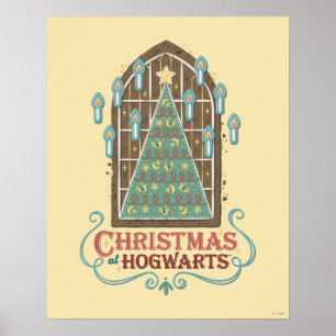 Poster Natal no HOGWARTS™ Cookie Graphic