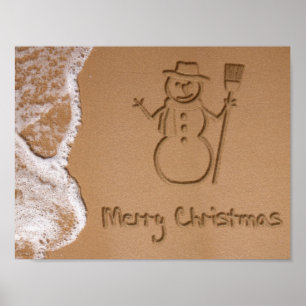 Póster Natal no Verão