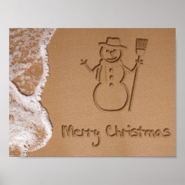 Póster Natal no Verão (Frente)