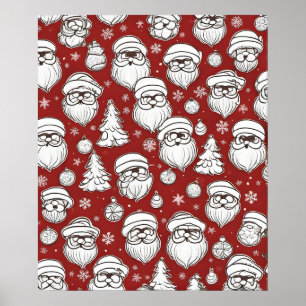 Poster Natal Papai Noel