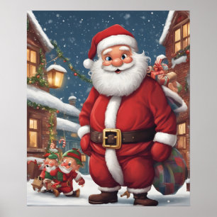 Poster Natal Papai Noel