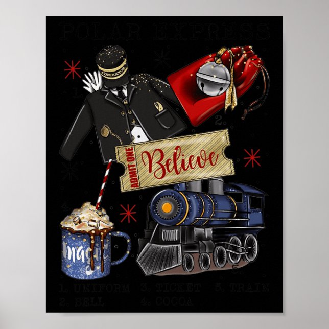 Poster Natal - Polar Polar Expresso no Polo Norte - Todo  (Frente)