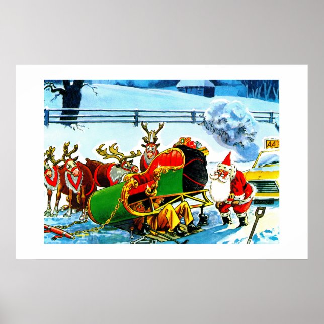 PÓSTER NATAL REINDEER (Frente)