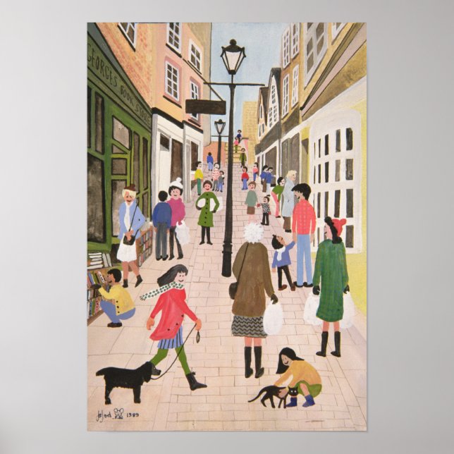 Póster natal Steps Bristol 1989 (Frente)