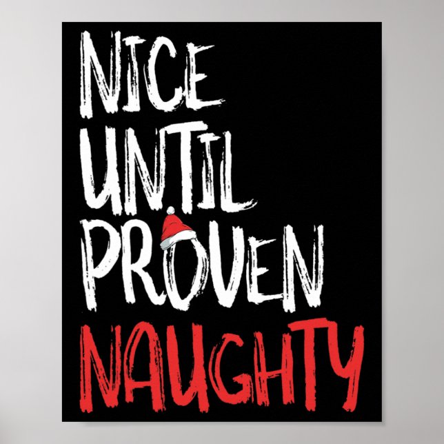 Poster Natal travesso (Frente)