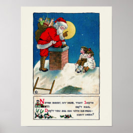 POSTER natal vintage