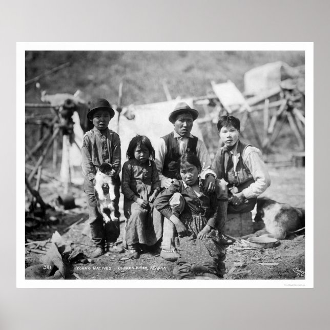 Poster Native Copper River Alaska 1904 (Frente)