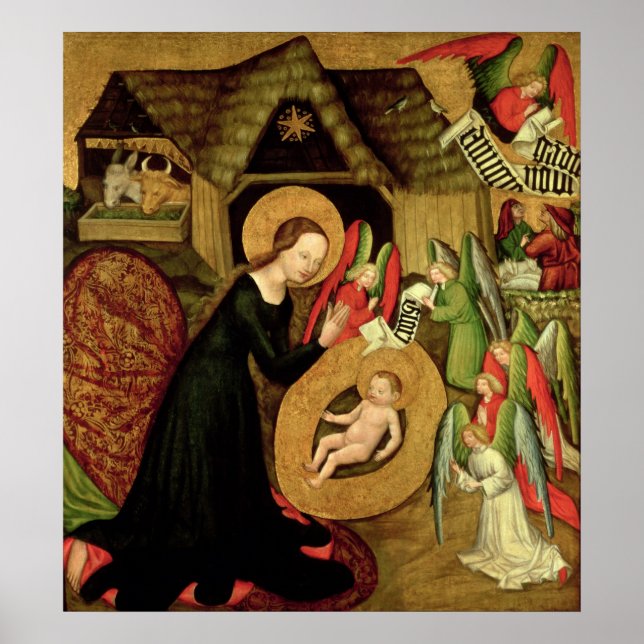 Poster Natividade, c.1425 (Frente)