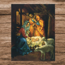 Natividade dos natais vintages, Jesus dos Bebês em