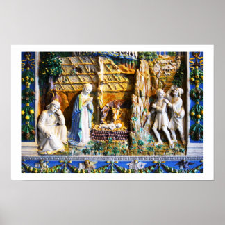 Póster Natividade na Rússia
