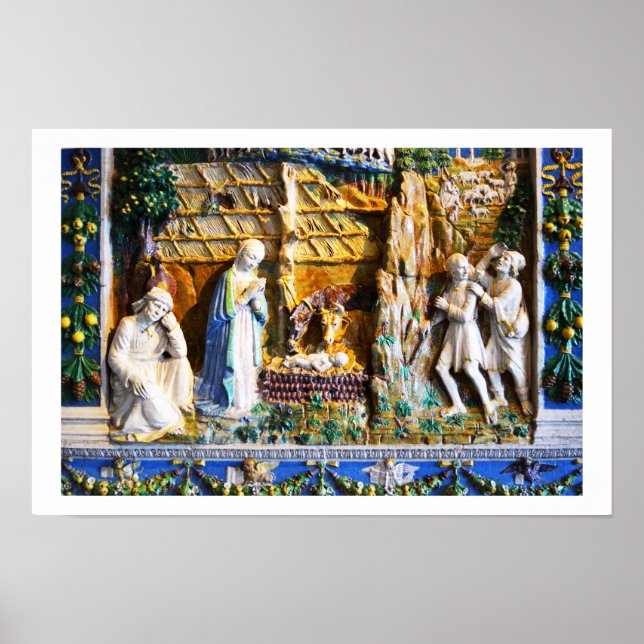 Póster Natividade na Rússia (Frente)