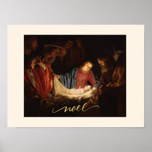 Poster Natividade O Seu Nome É Jesus Noel Pronto Para Enq