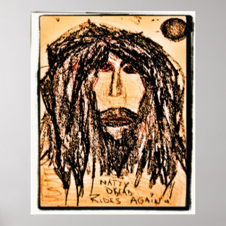 Póster Natty Dread cavalga novamente