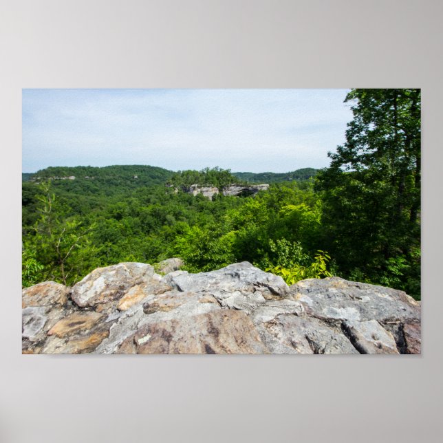 Póster Natural Arch Scenic Area, Kentucky (Frente)