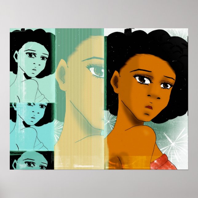 Poster natural de chá (Frente)