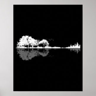 Poster Nature Guitar