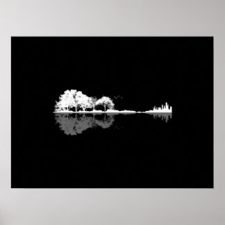 Poster Nature Guitar