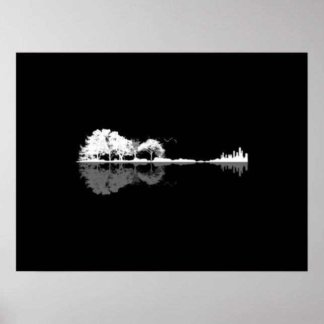 Poster Nature Guitar (Frente)