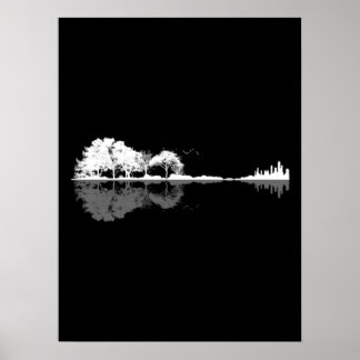 Poster Nature Guitar