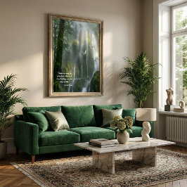 Poster Nature inspirational quote John Muir