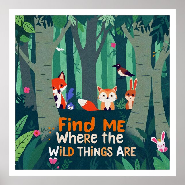 Poster Nature Joy N01 (Frente)