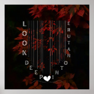 Poster Nature Love Modern