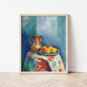 Poster Nature Morte Au Pichet En Cuivre Henri Manguin