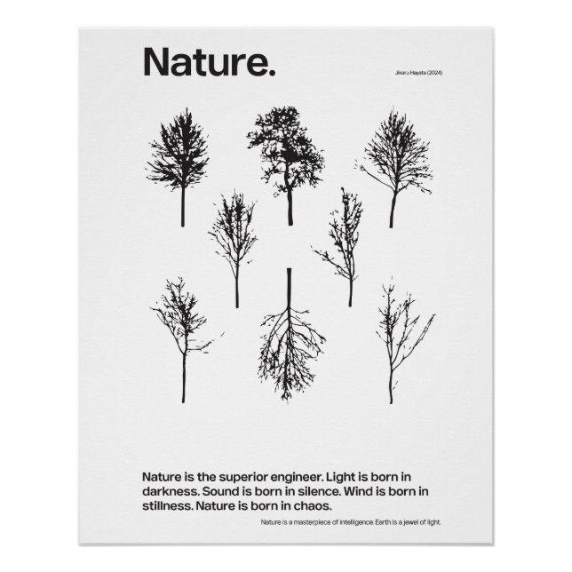 Póster Natureza (Frente)